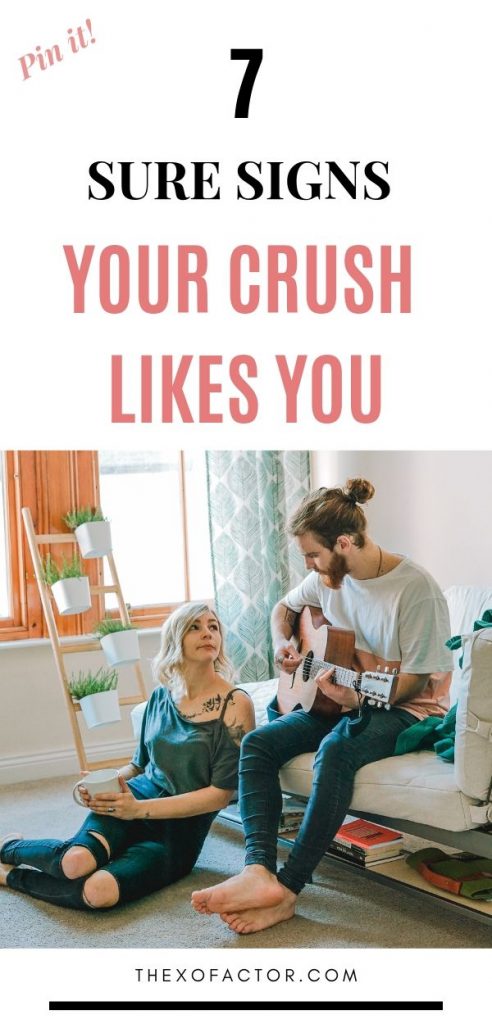signs your crush likes you