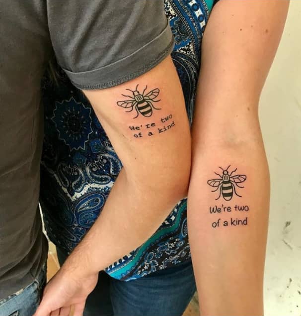 30 Beautiful Matching Tattoo Designs For Couples The Xo Factor 4725