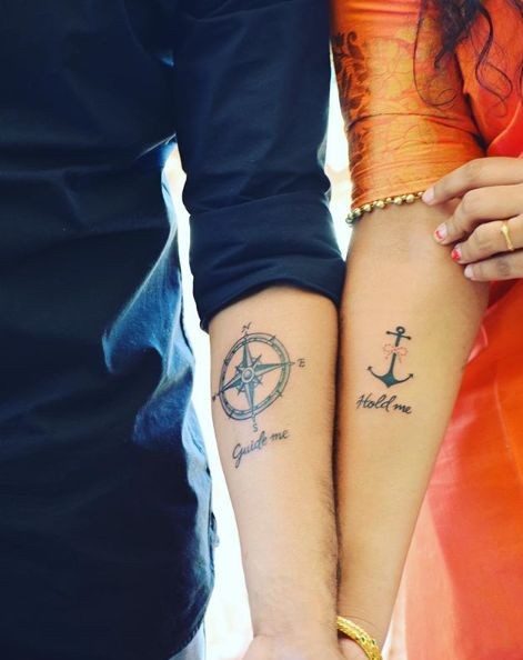 20 Unique Couple Tattoos For All The Lovers Out There