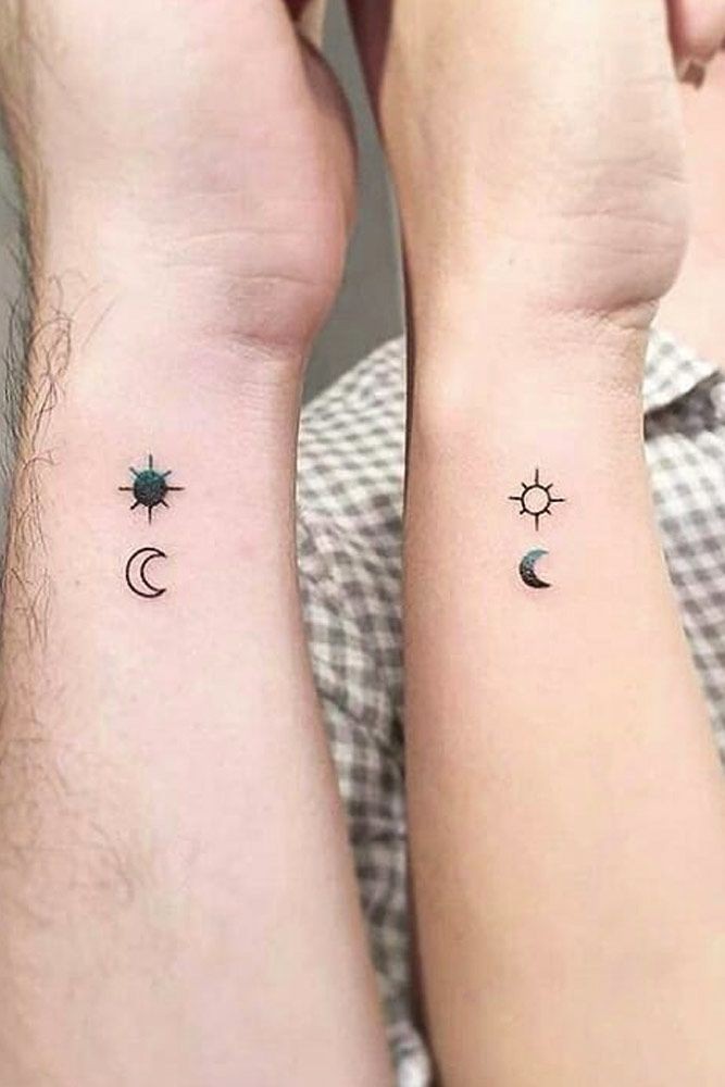 65 Amazing Sun and Moon Tattoo Designs for the Couples  Tattoo Me Now