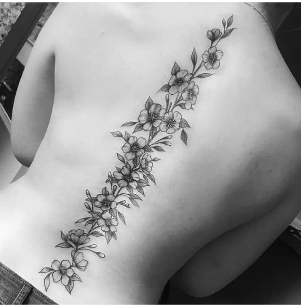 40 Spine Tattoo Ideas for Women  Art and Design