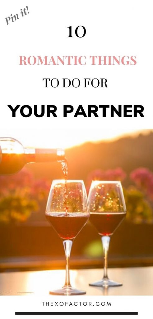 romantic things to do for your partner
