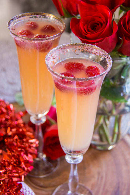 Valentine cocktails