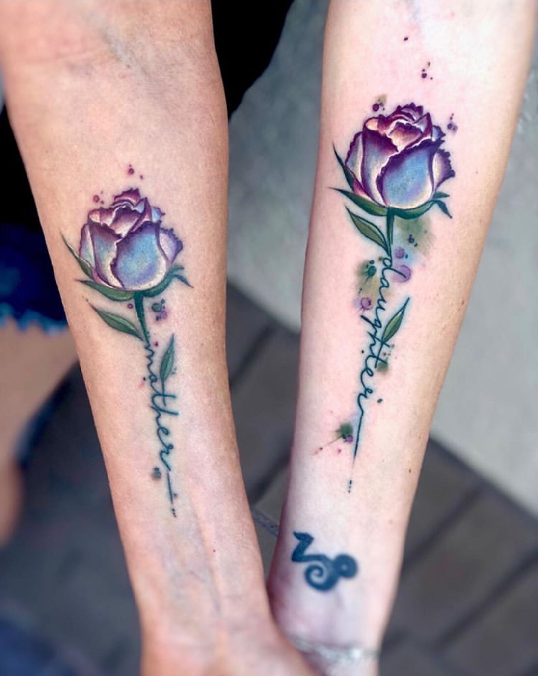 50+ Sweetest Mother Daughter Tattoo Ideas - The XO Factor