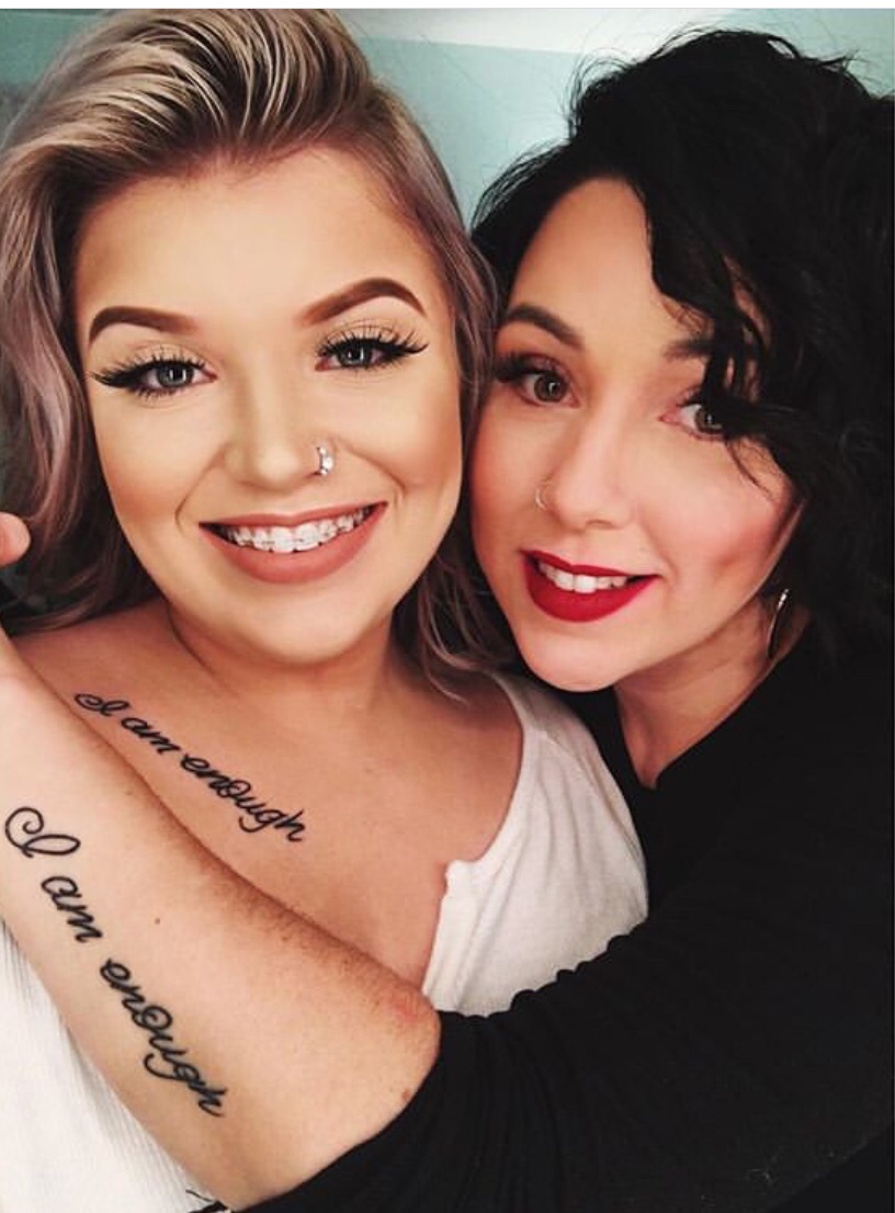 mother daughter tattoo