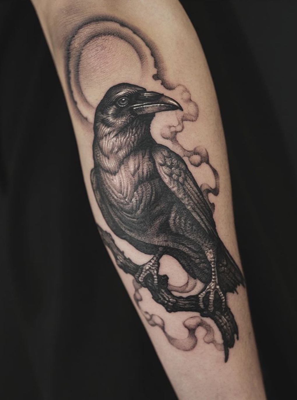 crow tattoo