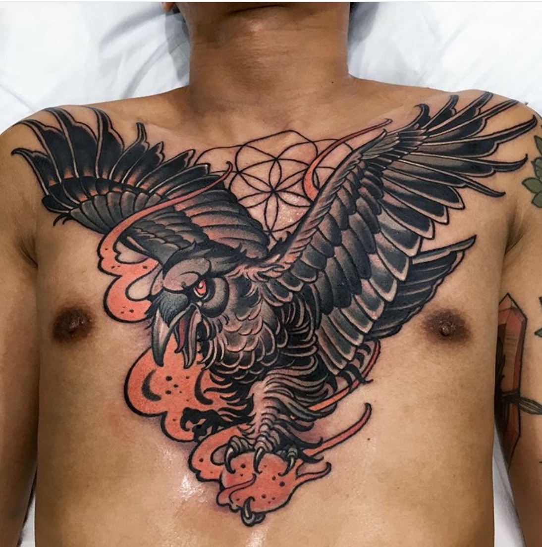 crow tattoo