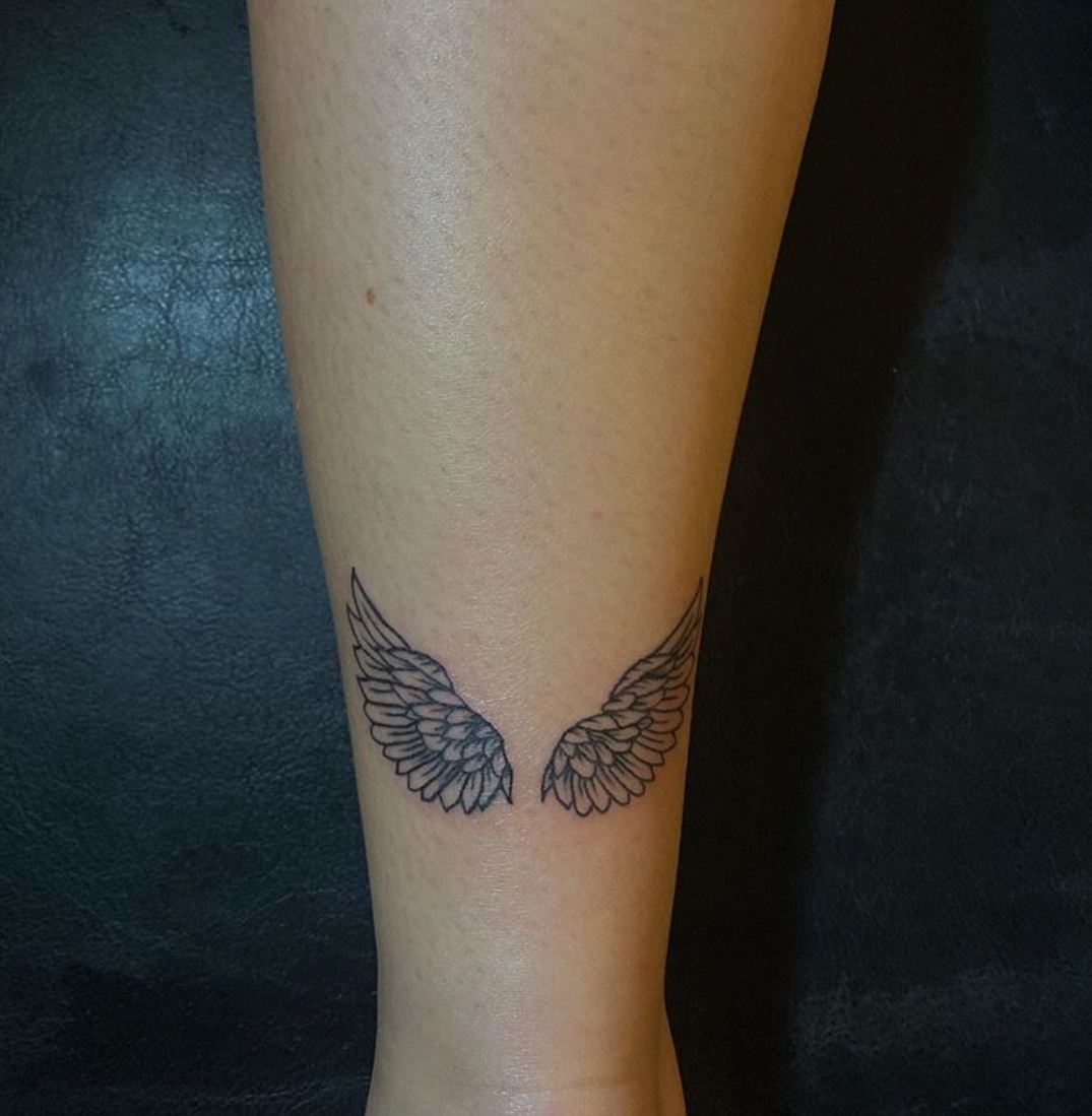 wings tattoo