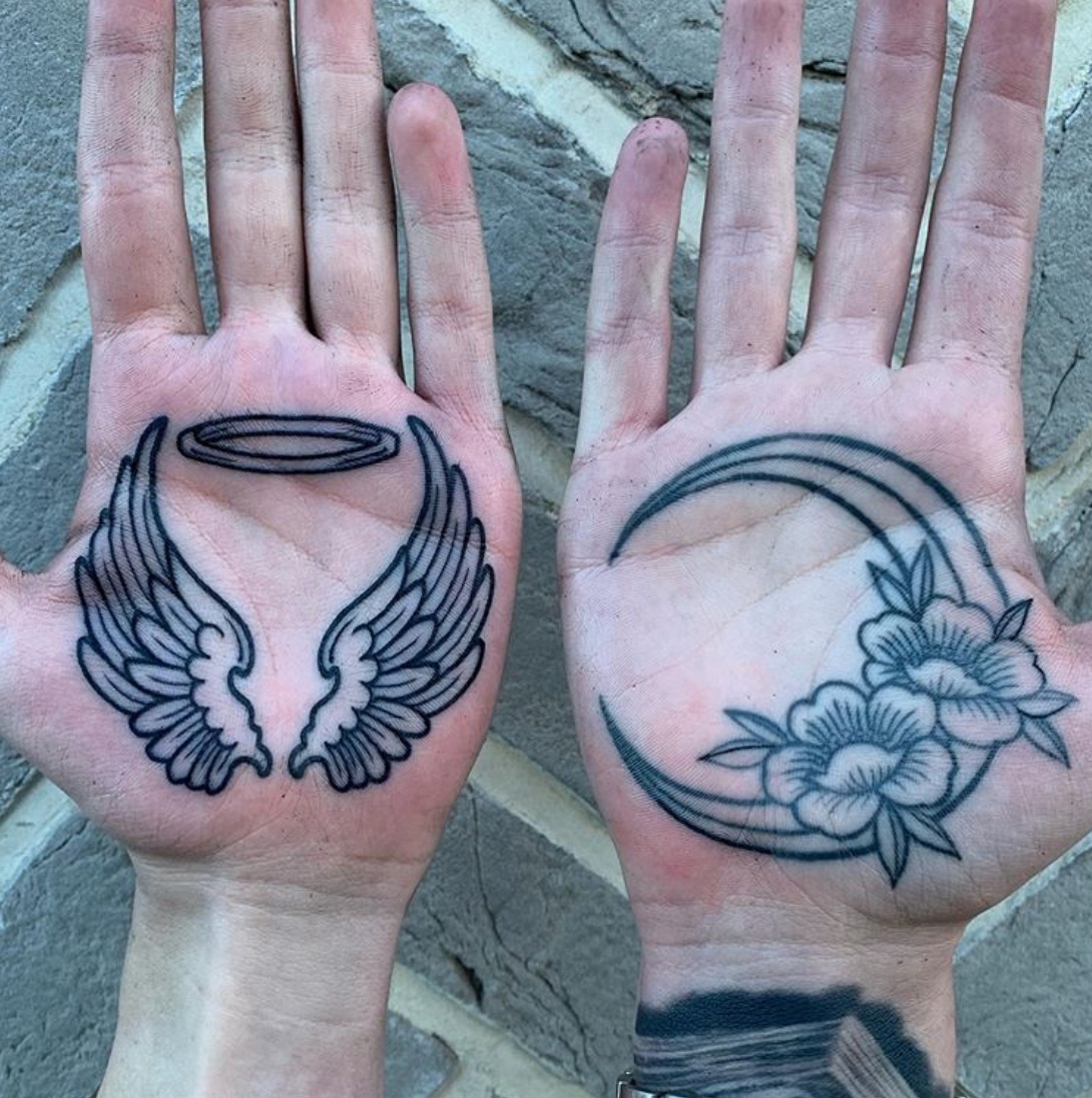 wings tattoo