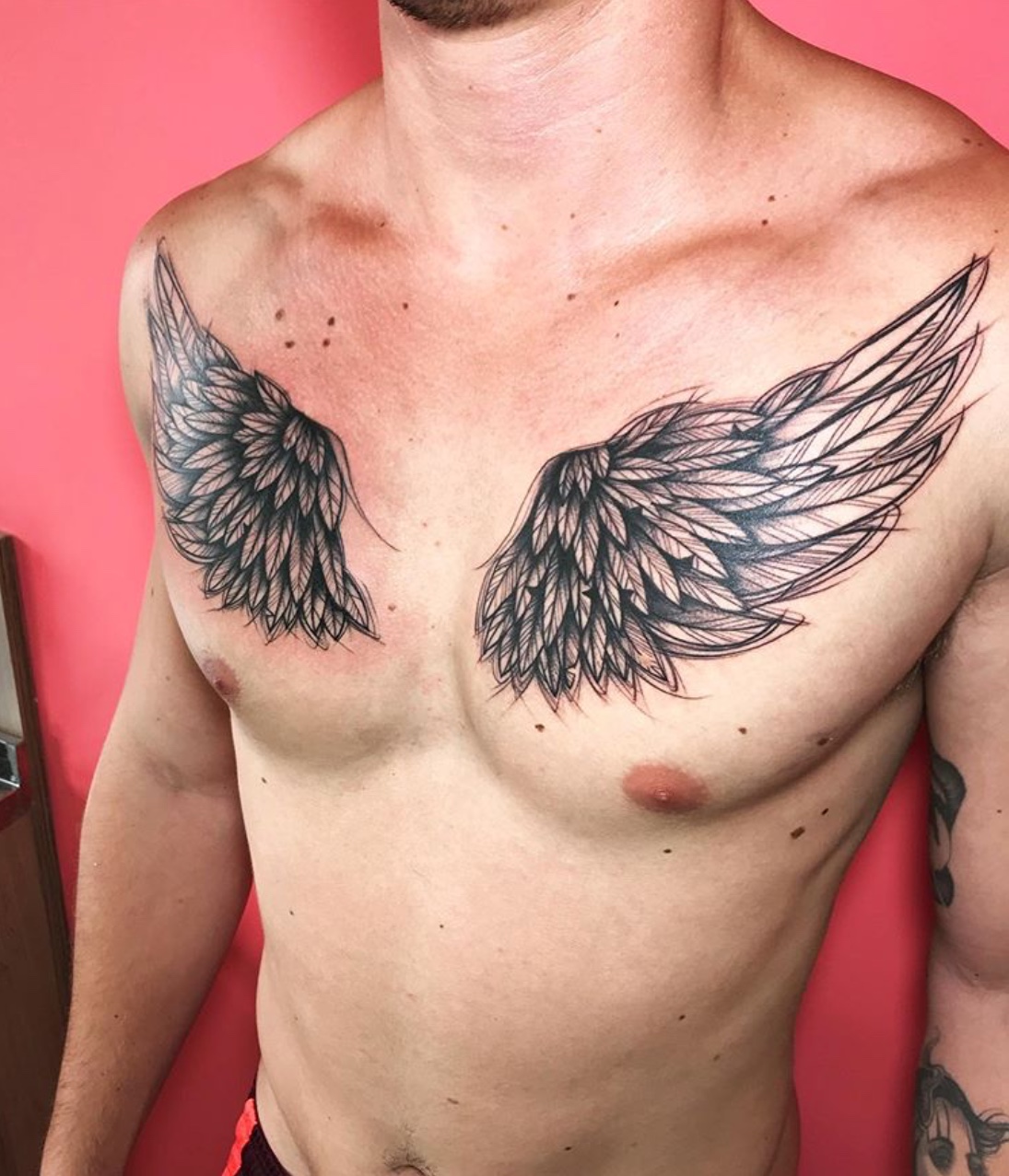 wings tattoo