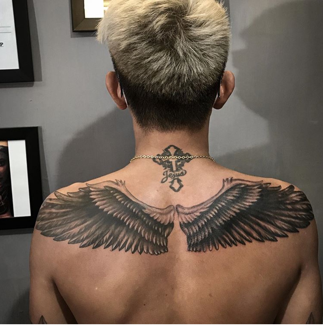 wings tattoo