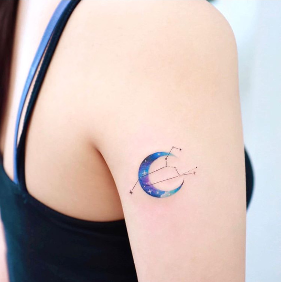 crescent tattoo