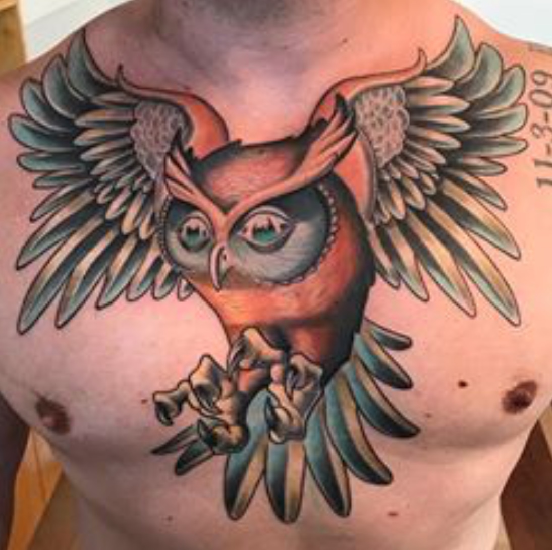 owl tattoo