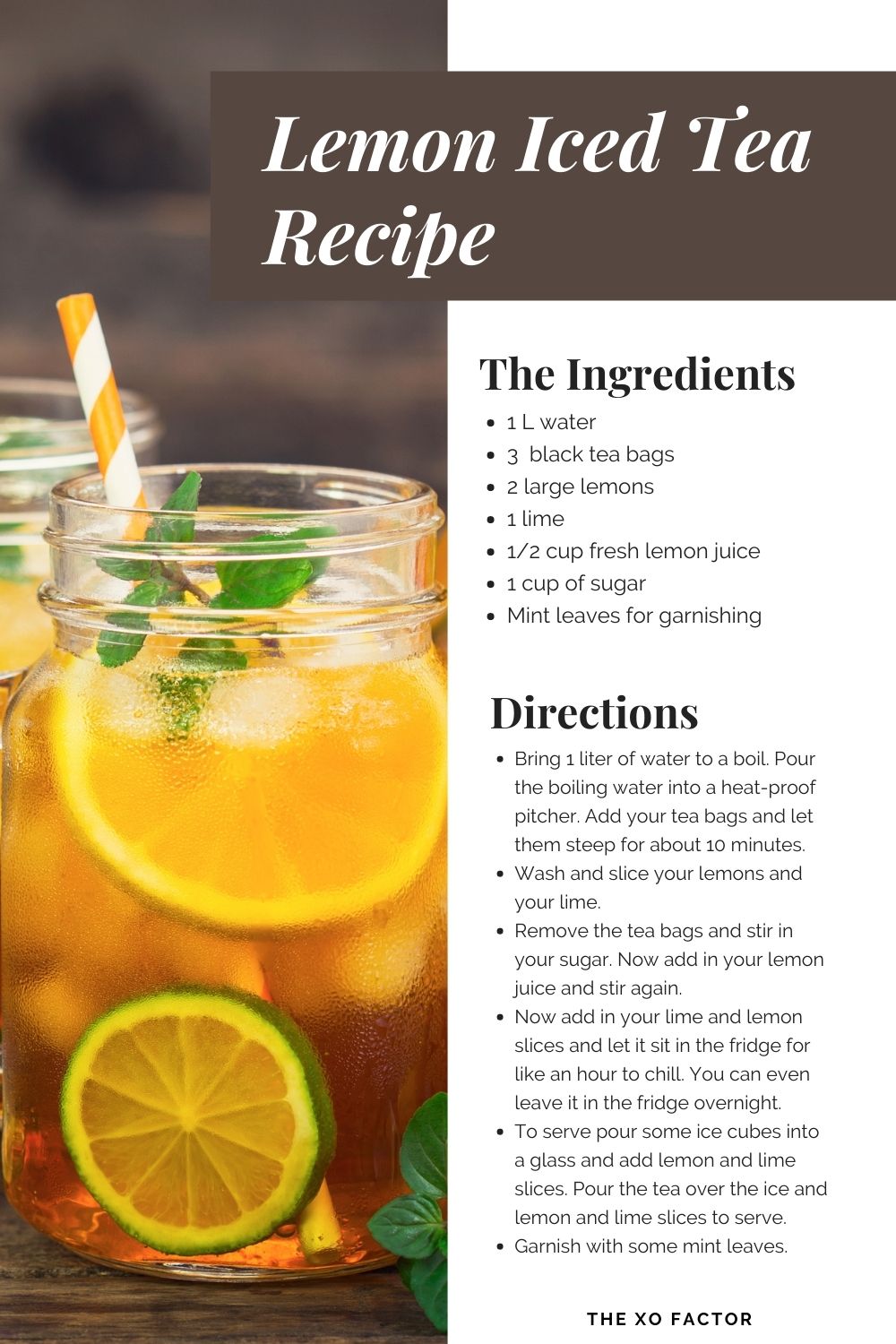lemon iced tea recipe