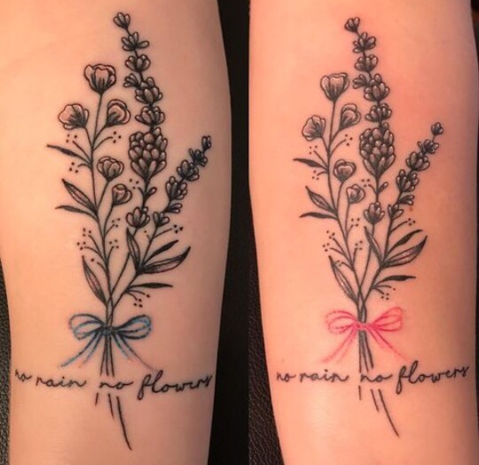 Sister Flower Tattoos - Best Tattoo Ideas Gallery