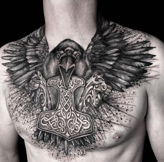 20+ Stunning Chest Tattoo Designs For Men - The XO Factor