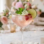 Fermented Pink Gin And Tonic Cocktail