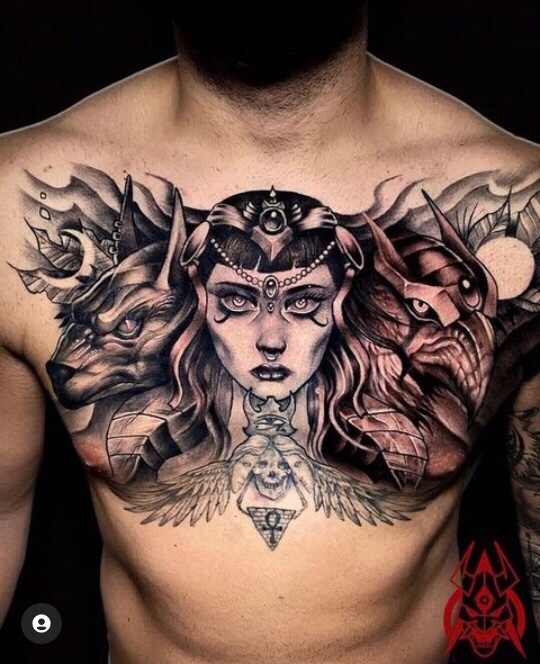 185 Trendy Chest Tattoos for Men  Tattoo Me Now