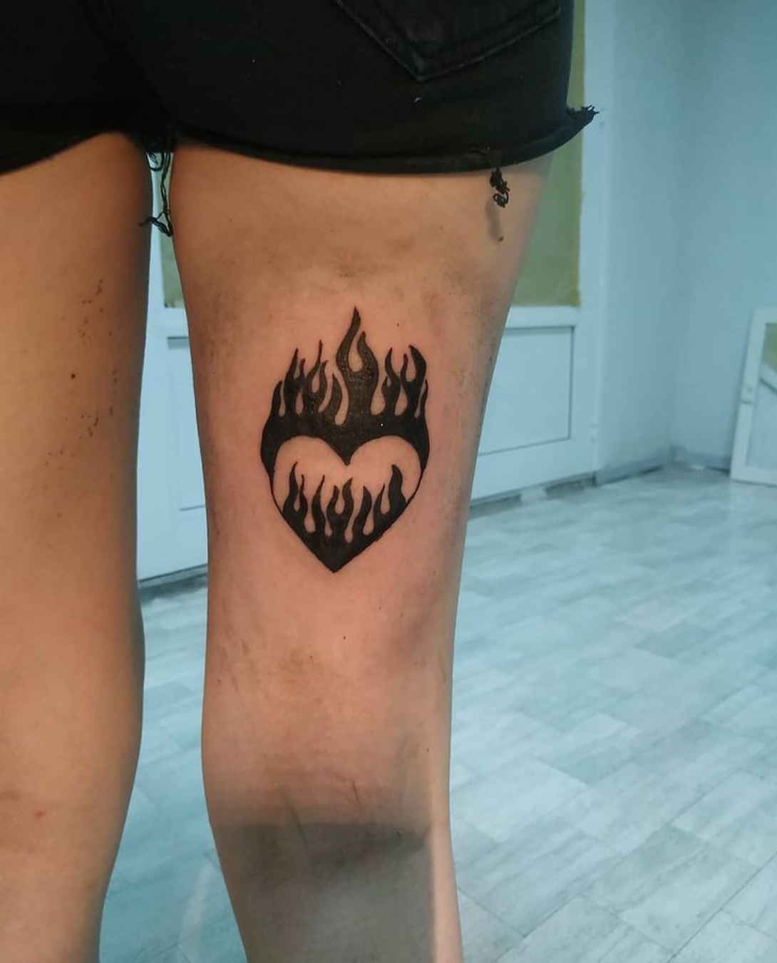 flame tattoo