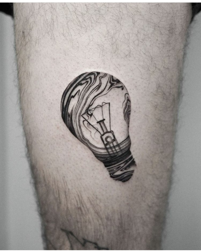 lightbulb tattoo designs