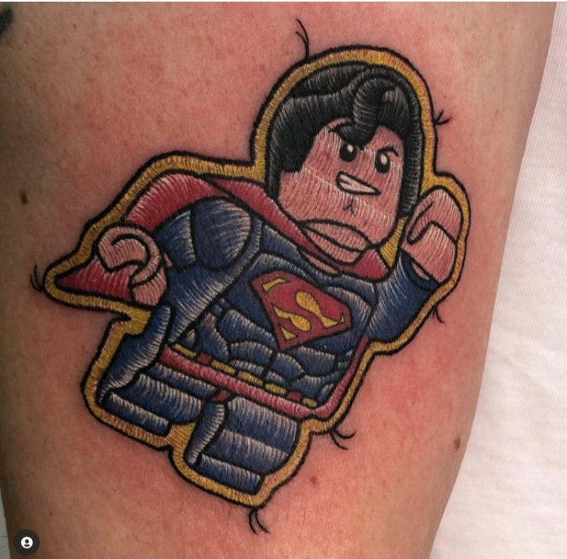 20 LEGO Tattoos That Will Take You Right Down Memory Lane