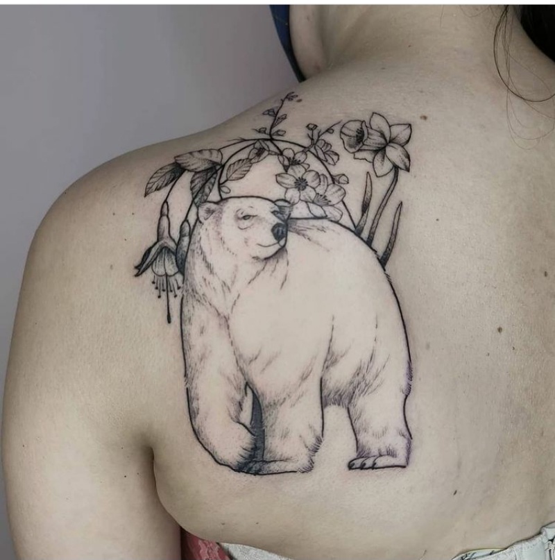 73 Larger Than Life Polar Bear Tattoo ideas  Tattoo Glee