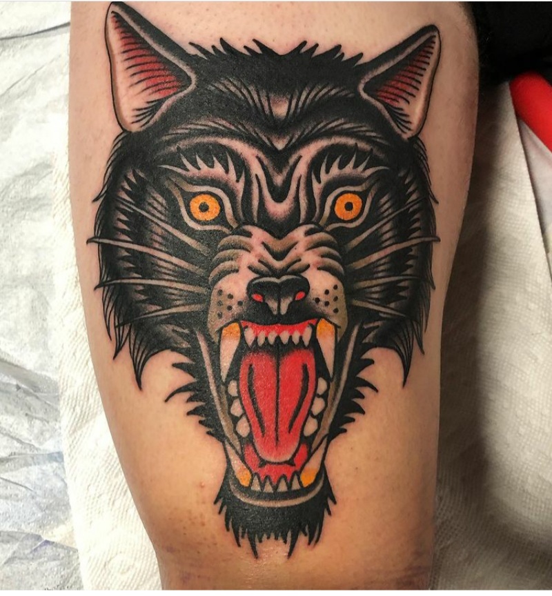 Wolf tattoo designs