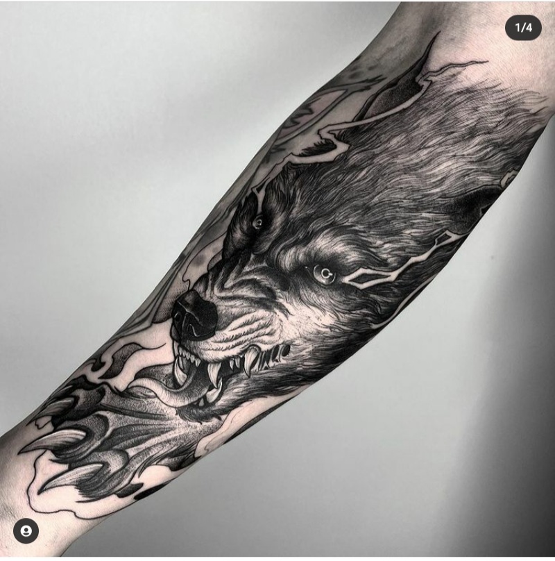 Explore the 50 Best wolf Tattoo Ideas 2021  Tattoodo