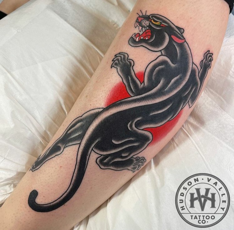 Black Panther tattoo design ideas