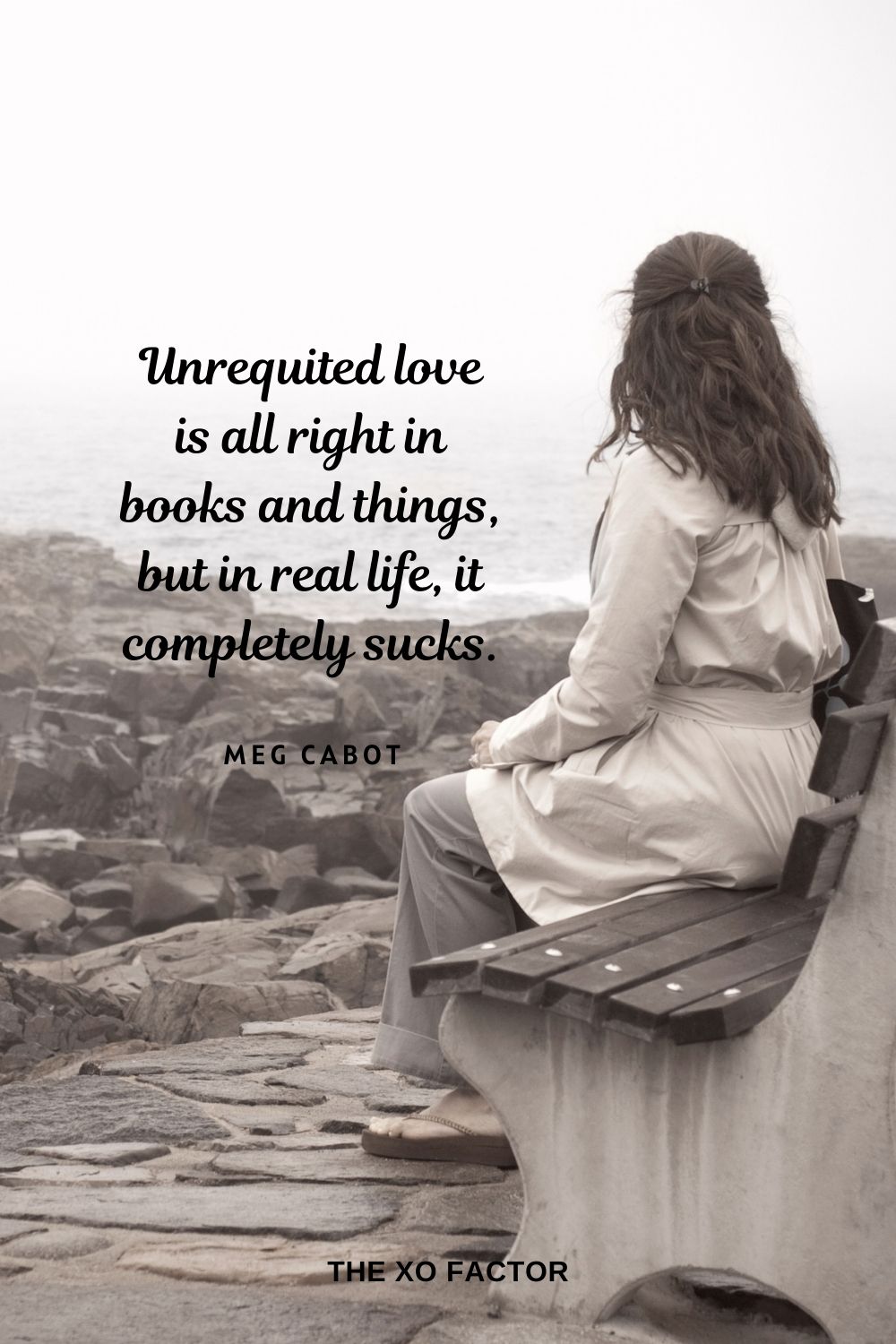 Unrequited love is all right in books and things, but in real life, it completely sucks. Meg Cabot