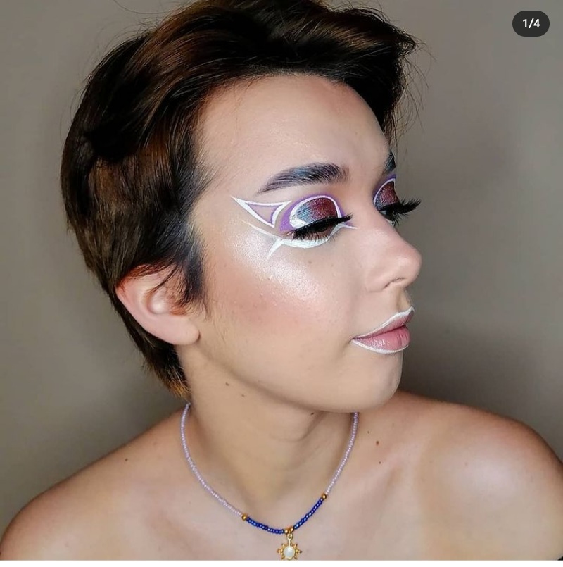 metallic makeup