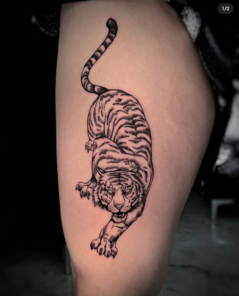 tiger tattoo