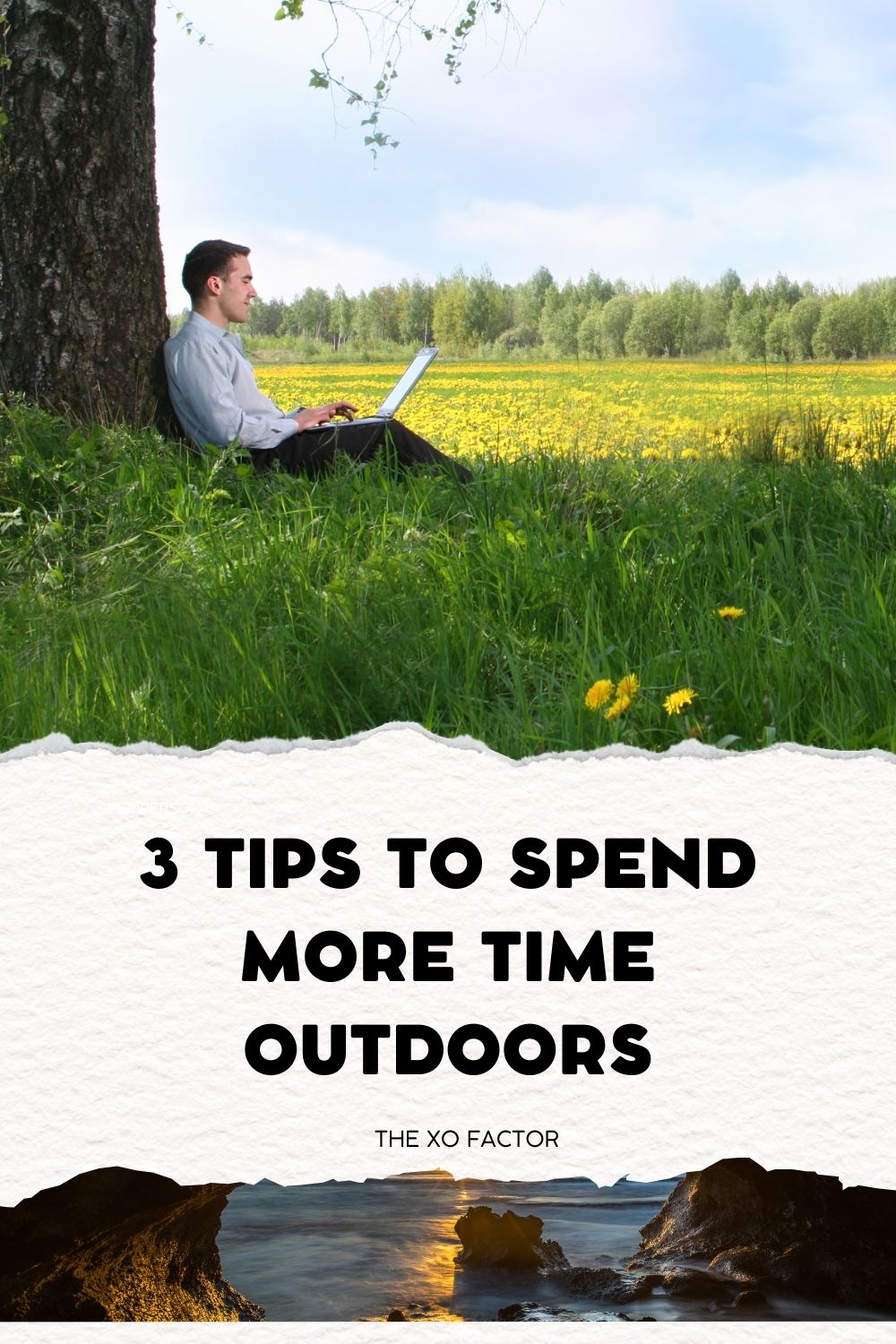 3 ways to spend more time outdoors