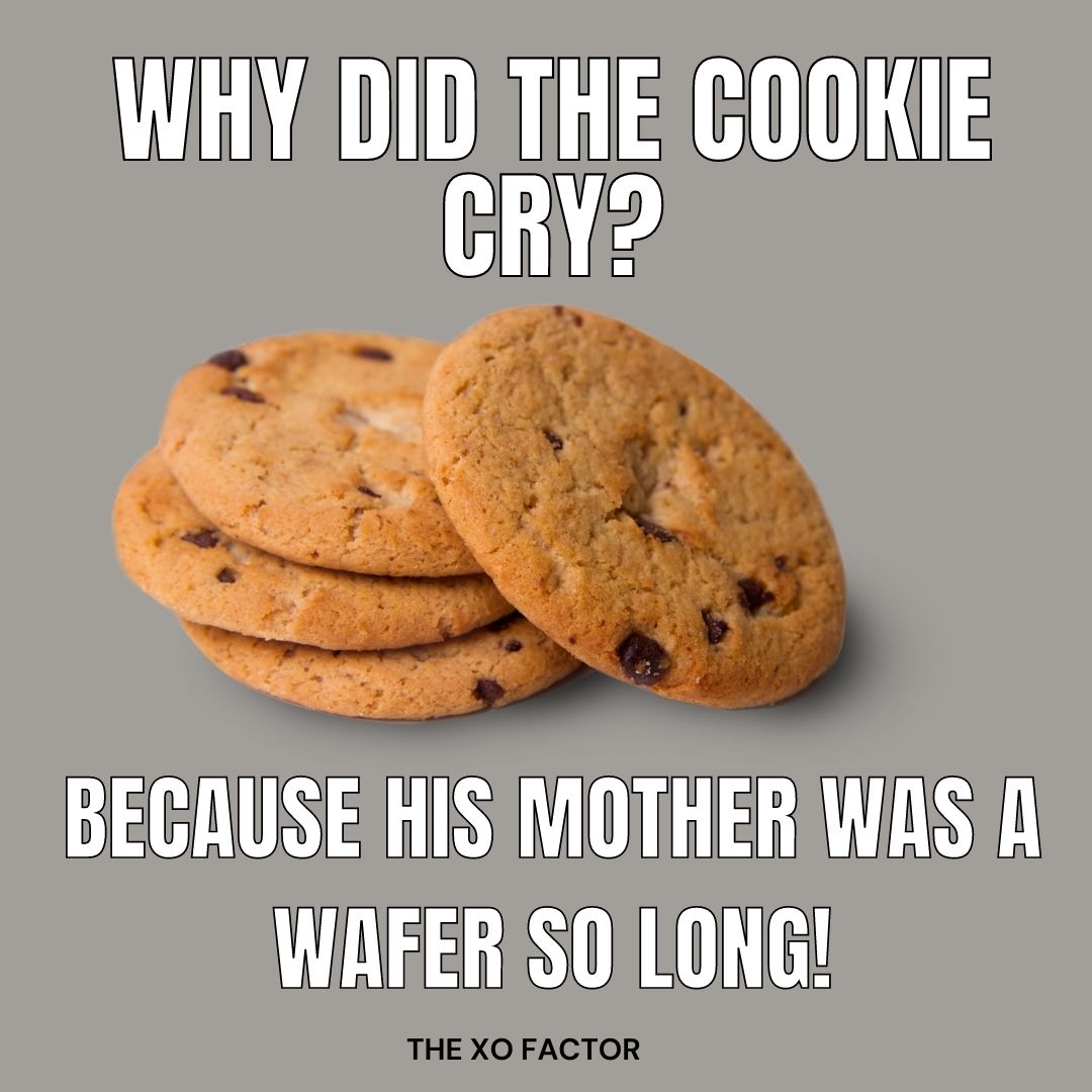 Why did the cookie cry? Because his mother was a wafer so long! mother's day jokes