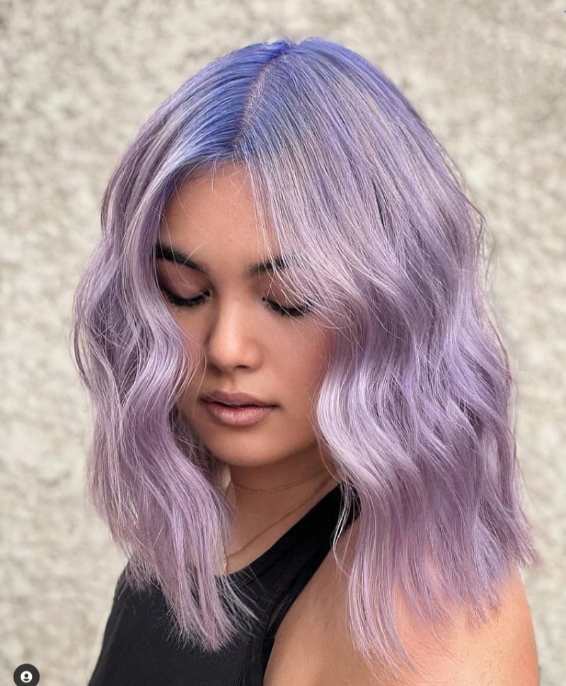purple hair colors for summer