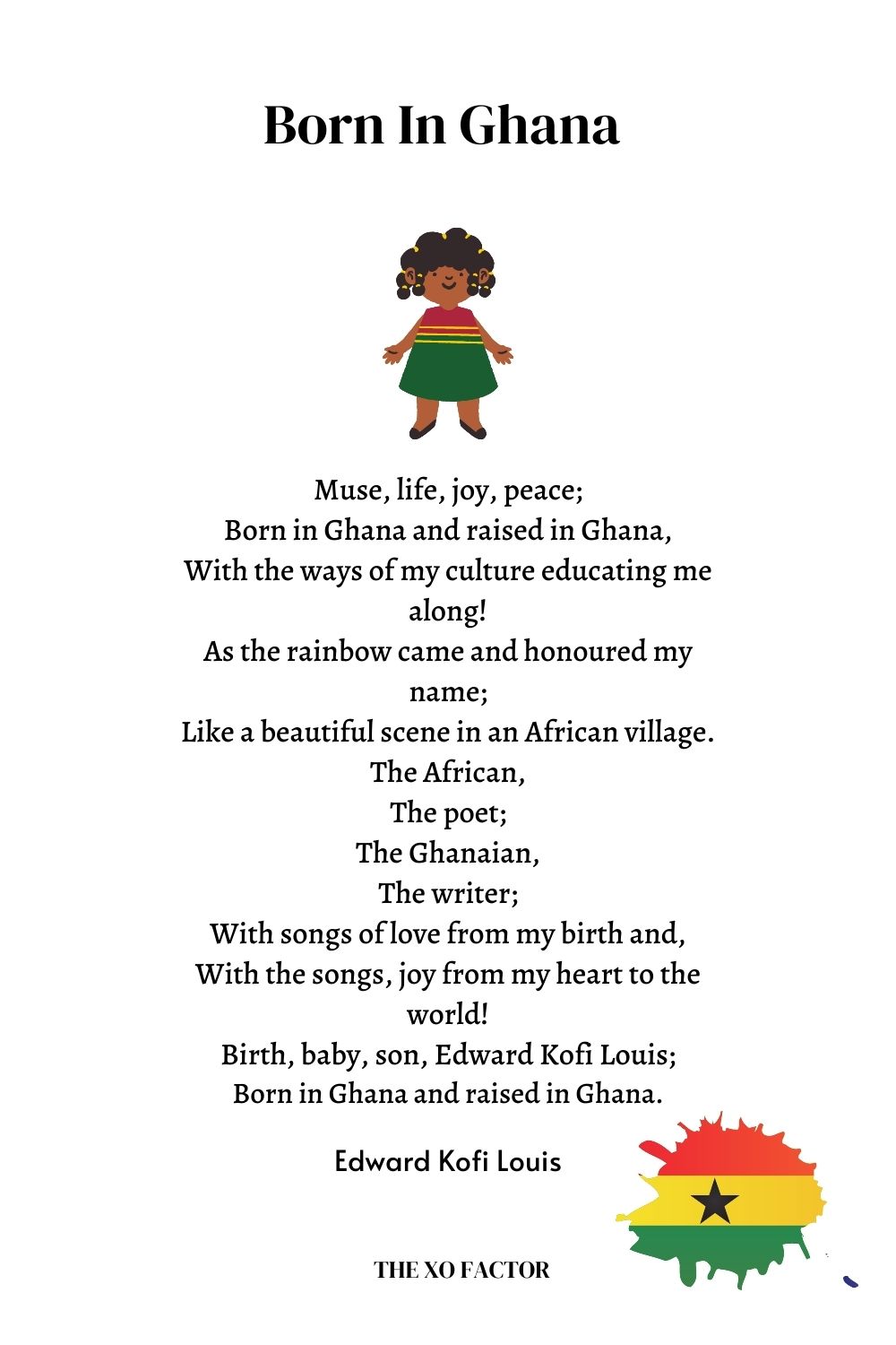 Born In Ghana by Edward Kofi Louis