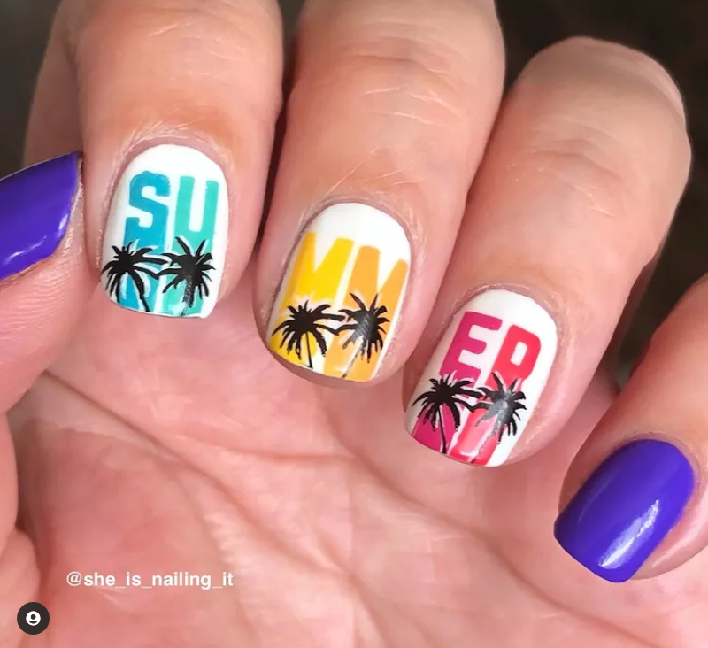 Beach nails for 2022