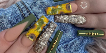 20+ Stunning Sunflower Nail Art Ideas to Brighten Your Look