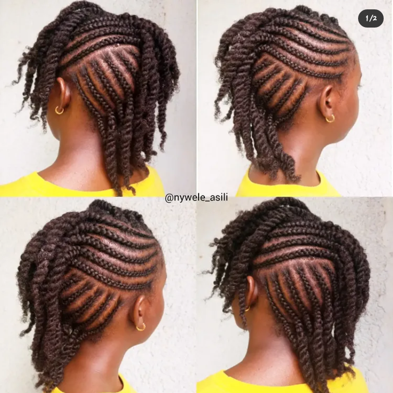 Twist Hairstyles For Kids: 