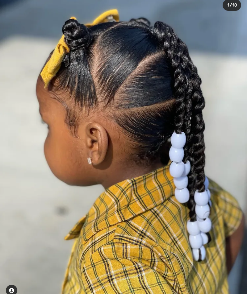 Twist Hairstyles For Kids: 