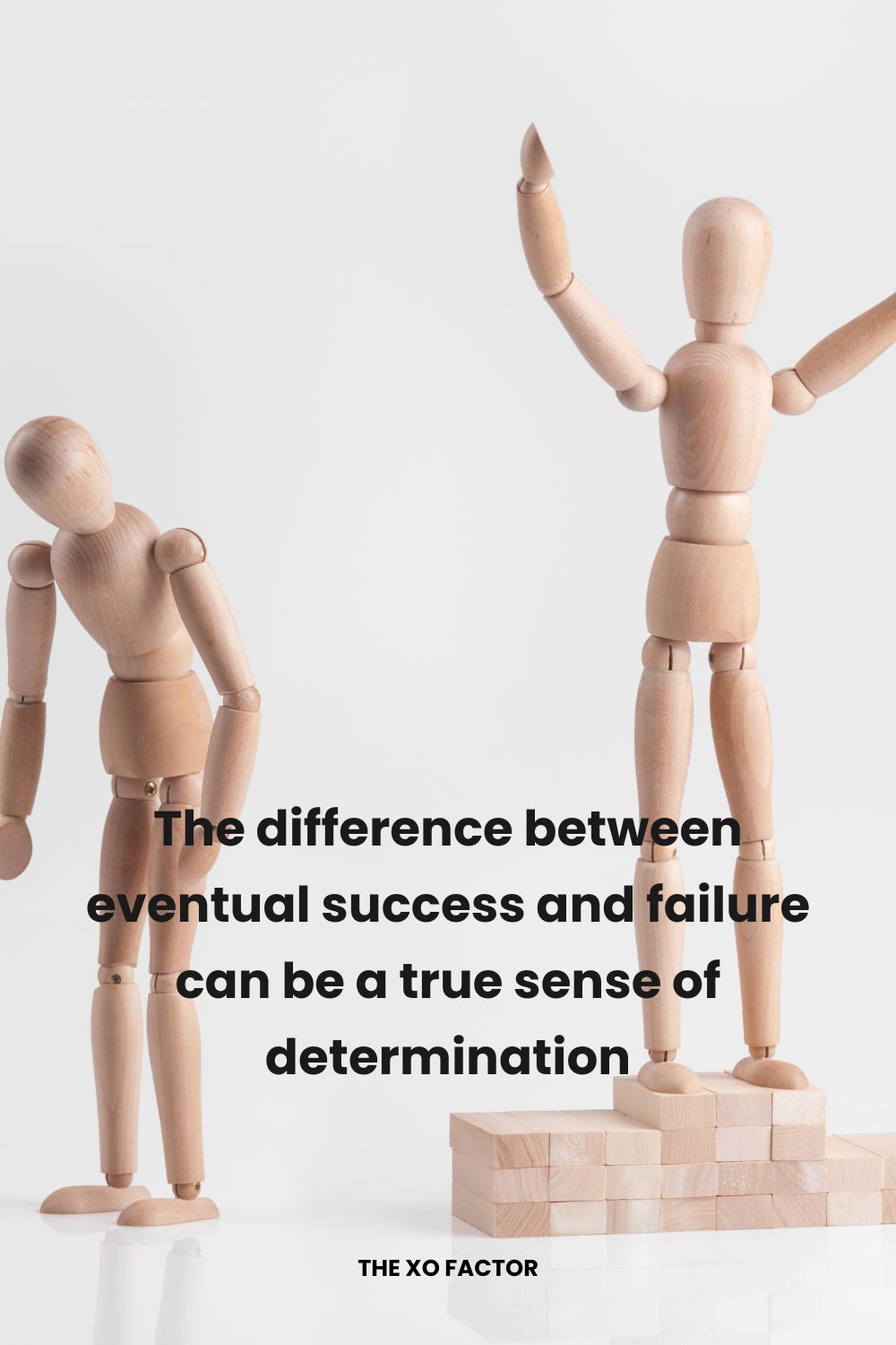 The difference between eventual success and failure can be a true sense of determination