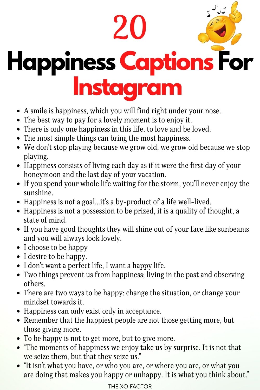 Happiness Captions For Instagram