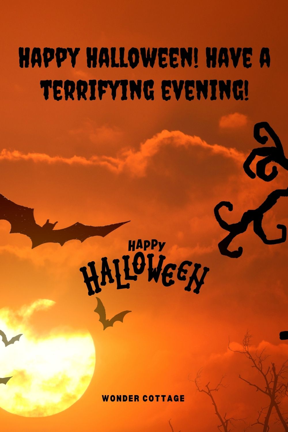 Happy Halloween! Have a terrifying evening!
