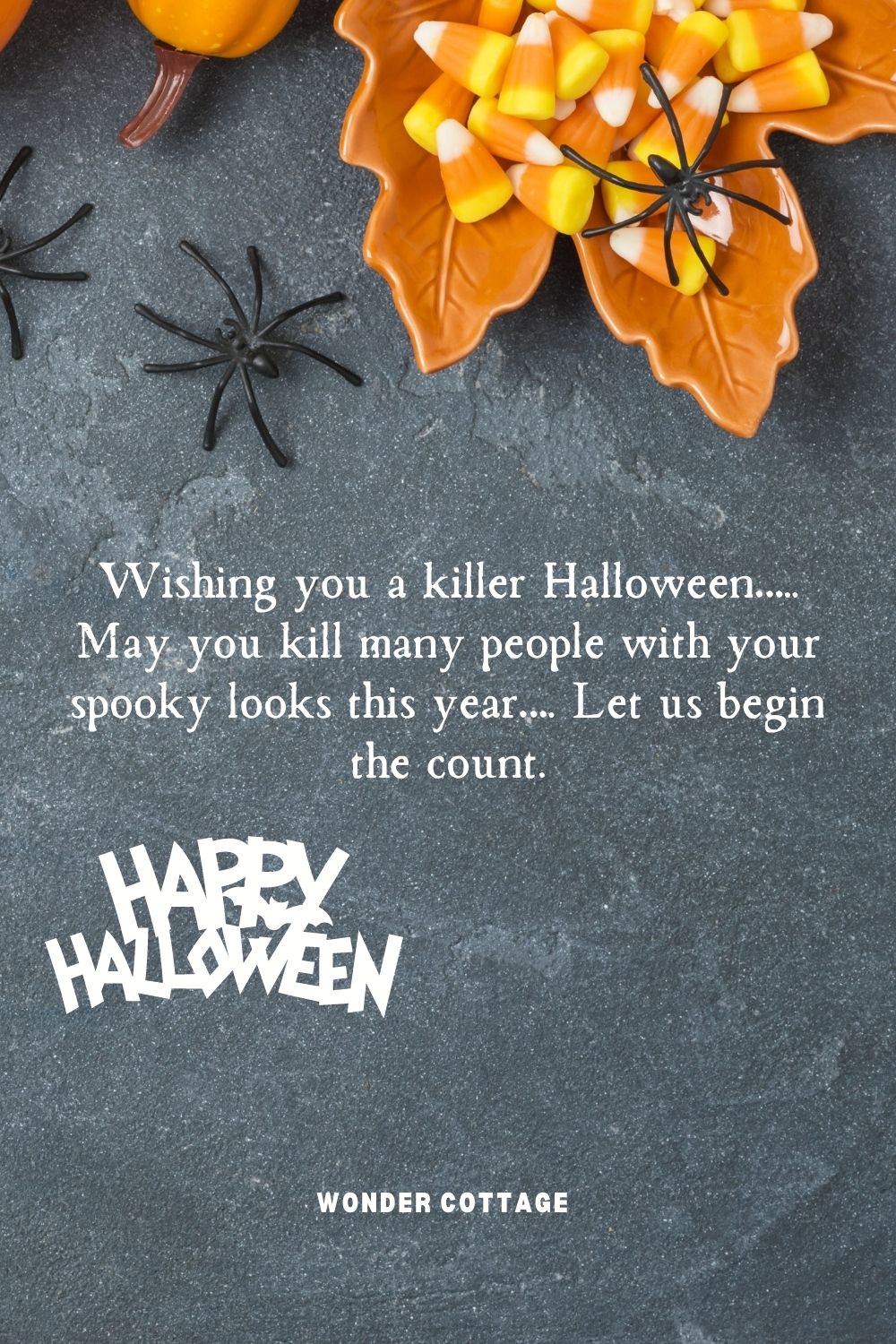Wishing you a killer Halloween….. May you kill many people with your spooky looks this year…. Let us begin the count.