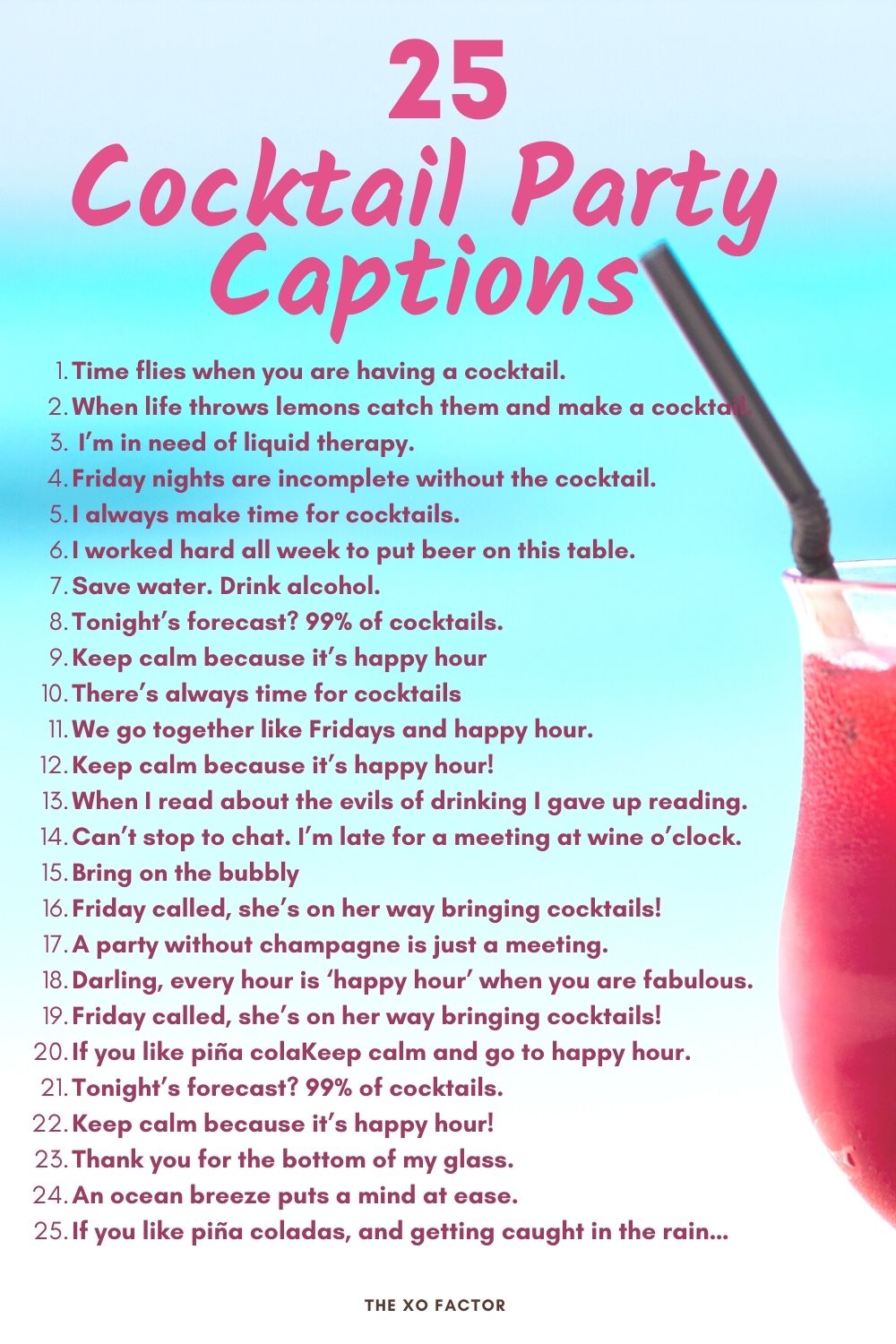 200 Best Party Captions For Instagram Posts - The XO Factor