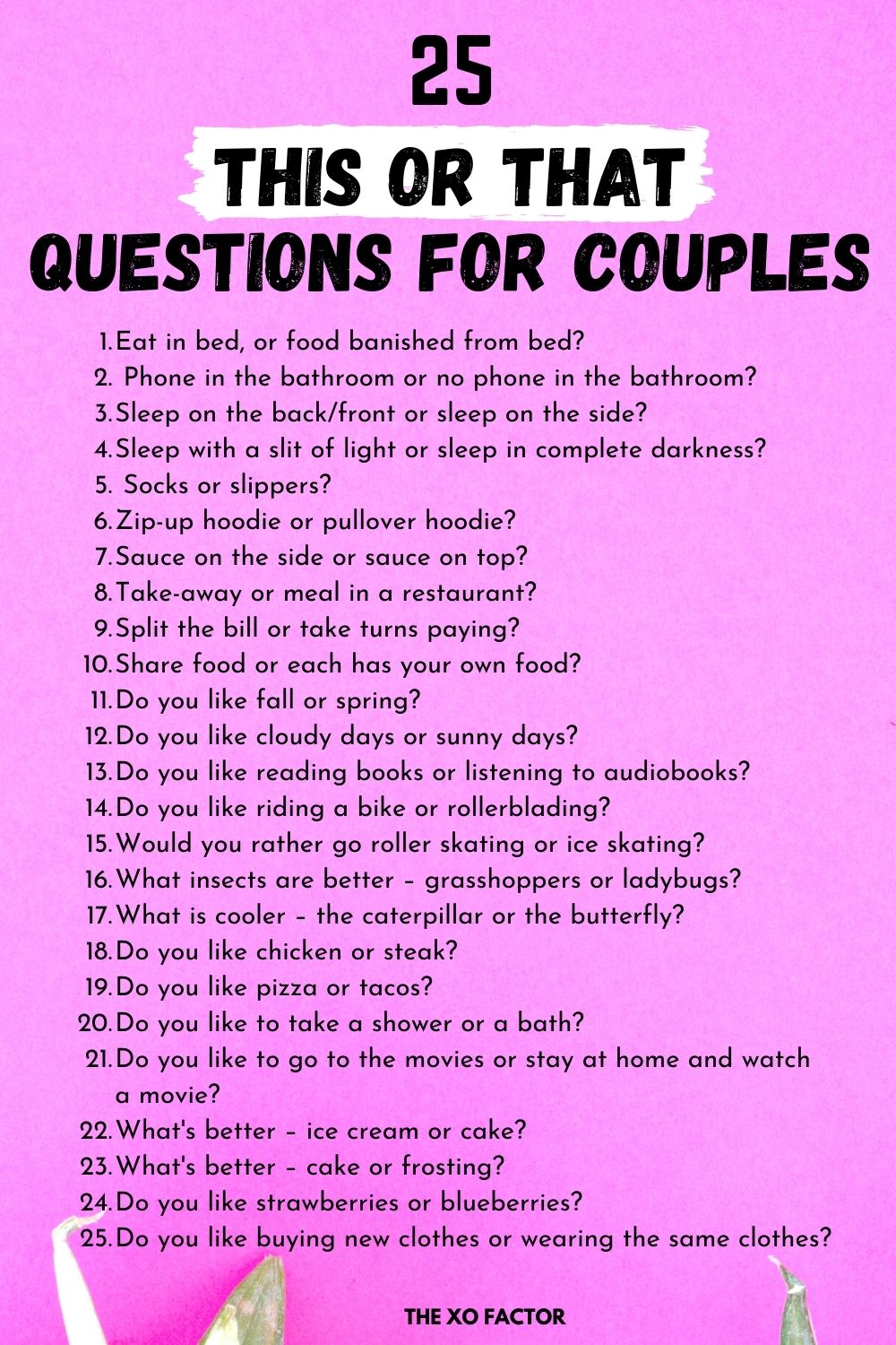 This Or That Questions For Couples