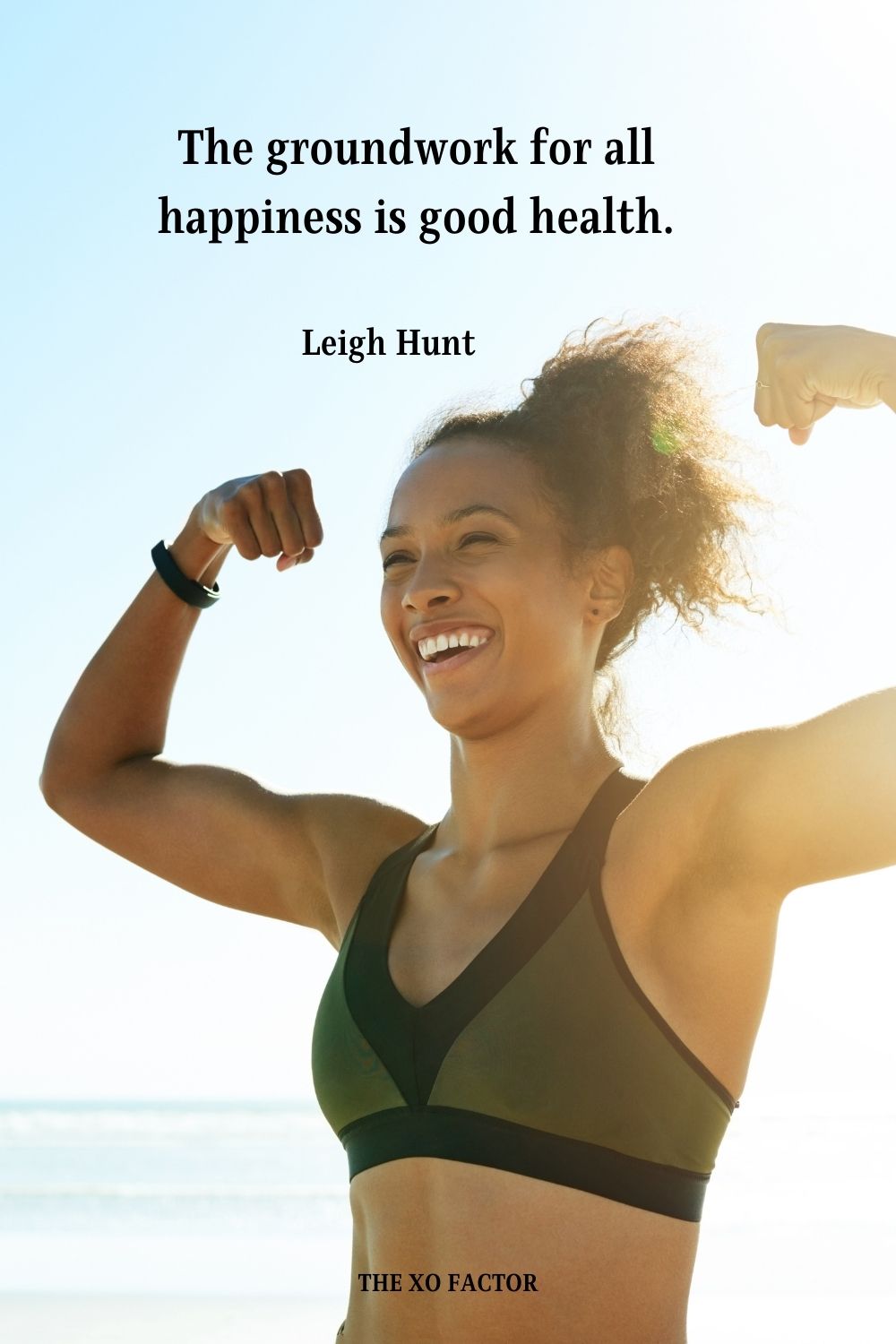 The groundwork for all happiness is good health. Leigh Hunt