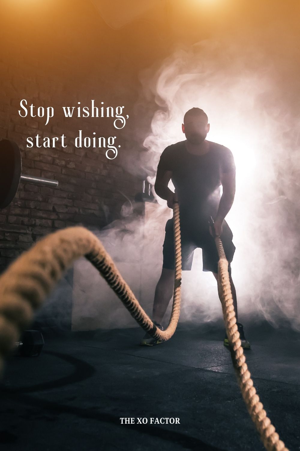 Stop wishing, start doing.