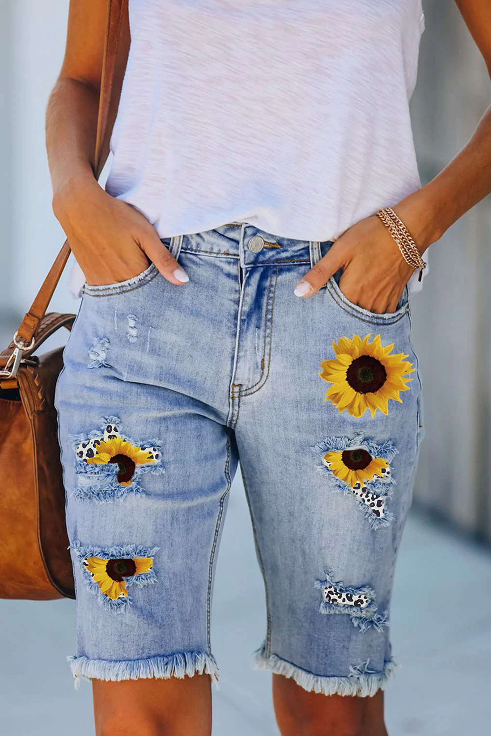 Sunshine Fashion For Chic Women With Sunflower Clothing