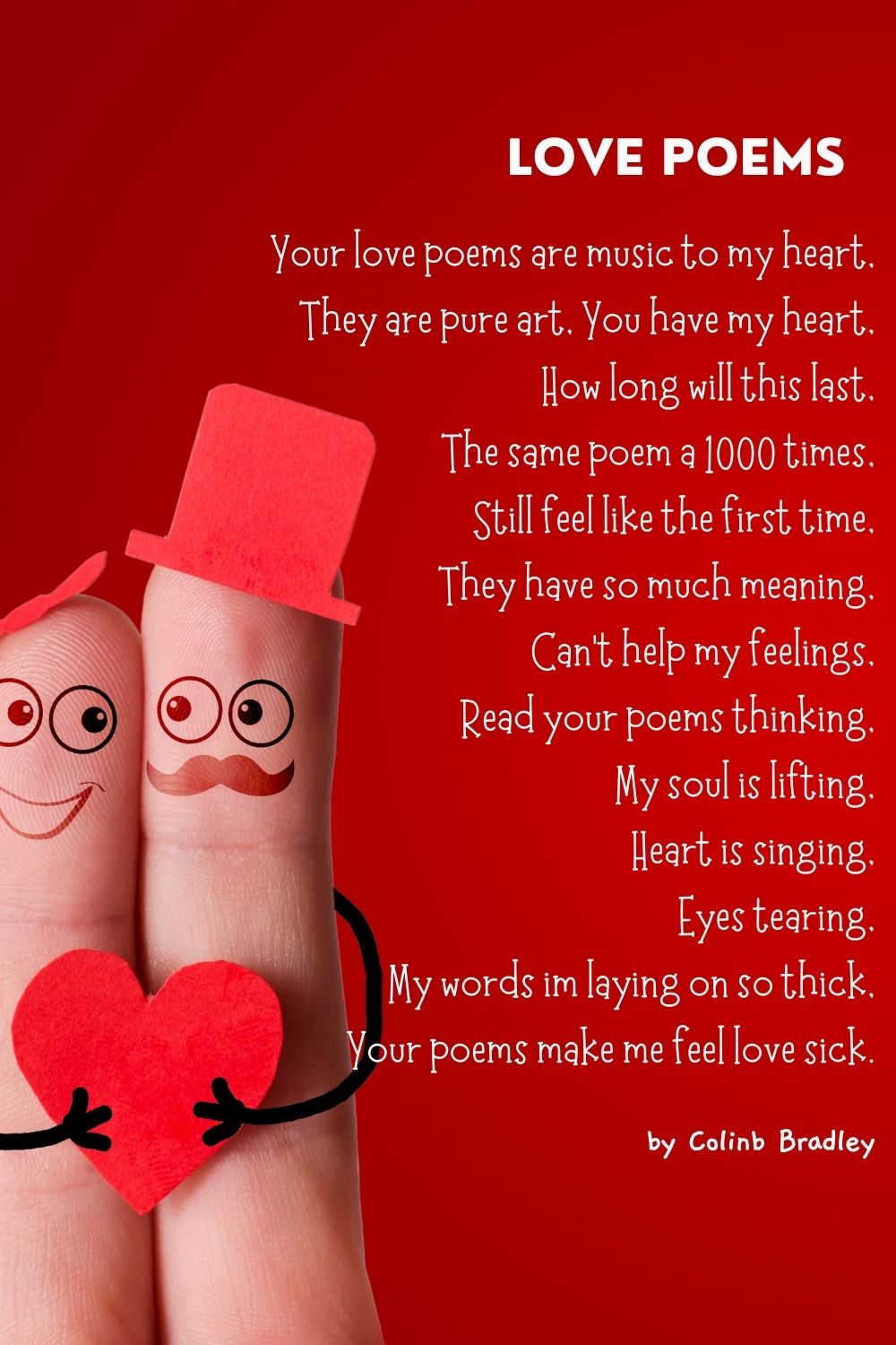 Love Poems Poem by Colinb Bradley